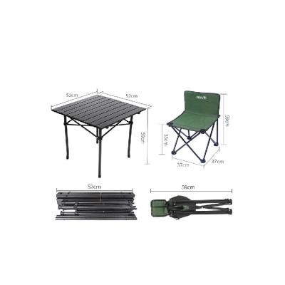 China Cheap Easy-carry Table Waterproof Outdoor Customized Camping Folding Logo Folding Picnic Table And Chairs for sale