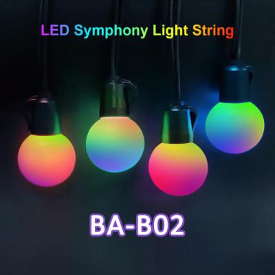 China Multicolor RGB Holiday Symphony Lights PC Shell IP65 For Outdoor Party for sale