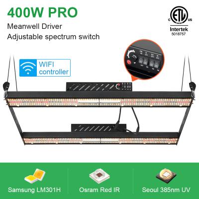 China SAA 400W WIFI LED crecen el IR rojo blanco ligero que Samsung ULTRAVIOLETA LM301B llevó la tira en venta