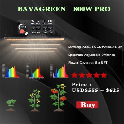 China 800W IR ULTRAVIOLETA LED crecer ligero en venta