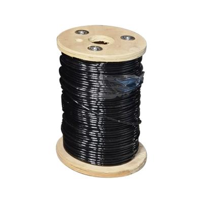 China Fitness Equipment Galvanized Steel Wire Rope 7*7 152m PVC Plastic Coated Steel Wire Rope for sale