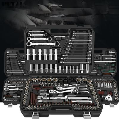 China Repair Tool Kit 2022hot Selling All Color Multi Function Allen Wrench Set Car Tool Kit Set Box Hex Socket Multi Color Function Ratchet Wrench for sale