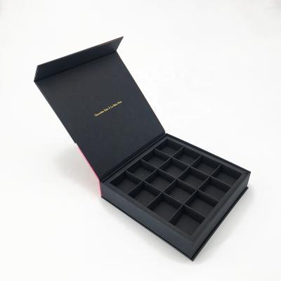 China Wholesale Recyclable Custom Printed Luxury Magnetic Chocolate Box Packaging Gift Box Chocolate Box With Inserts for sale