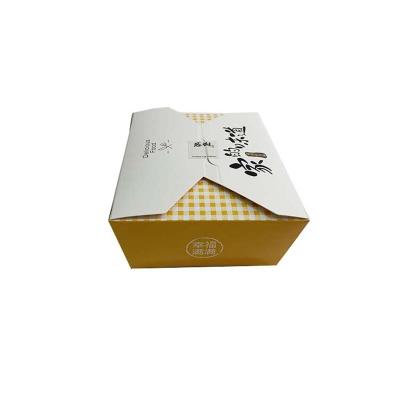 China Pretty Recyclable White Hole Custom Dozen Cardboard Paper Wholesale Cheap Food Packaging Donut Box Container With Window for sale