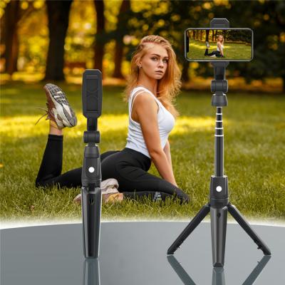 China Portable Tripod Flexible Hot Mobile Moving Wireless Selfie Sticks For Selfie Aluminum Extendable 1060mm Stick for sale