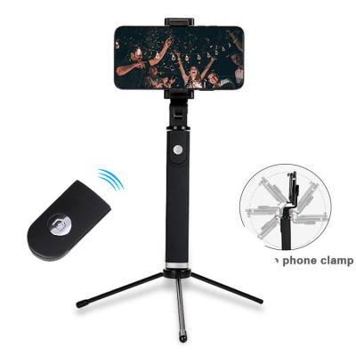 China Digital Camera Wireless Remote Control Camera With Auto Timer Mirror Phone Mini Tripod Mini Portable Selfie Stick for sale