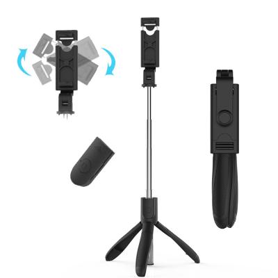 China Lightweight 2020 New Extendable 4 in 1 Mobile Wireless Detachable Remote Tripod Selfie Stick for sale