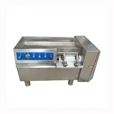 China Electric Easy Electric Cheap Industrial Cube Operation Meat And Cheese Block Frozen Dicer Machine In Pork for sale