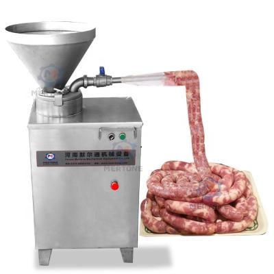 China Easy Operation Vacuum Stuffing Hydraulic Sausage Filler Making Machine for sale