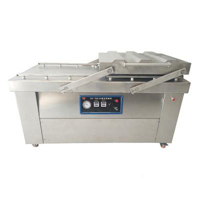 China DZ-400 Automatic Rotary Food Vacuum Sealer Thermoforming Vacuum Packing Machine for sale