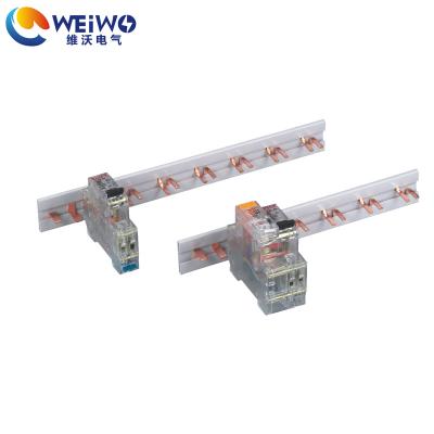 China PVCPC/ABS C45 Electrical Comb Brass Busbar for sale