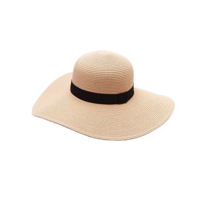 China Sunproof China Sun Summer Plain BeachFashion Premium Colorful Colorful Large Straw Hats Floppy Hat for sale