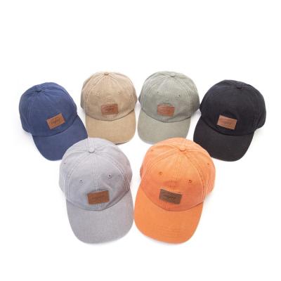 China COMMON Wholesale Unisex Cotton Plain Outdoor Multi Color 6 Panel Baseball Cap Sports Hat for sale