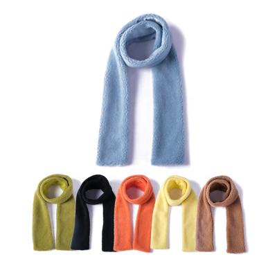 China Warm& Custom Logo Polyester Comfortable 11 Colors Women Winter Stylish Fashionable Warm Scarves for sale