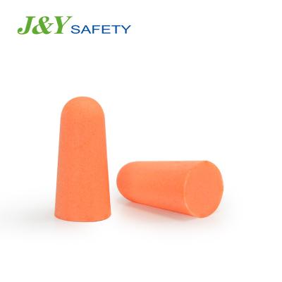 China Sleep PU Foam Soundproof Shooting Earplugs Waterproof Hearing Protection Swimming Ear Plugs for sale