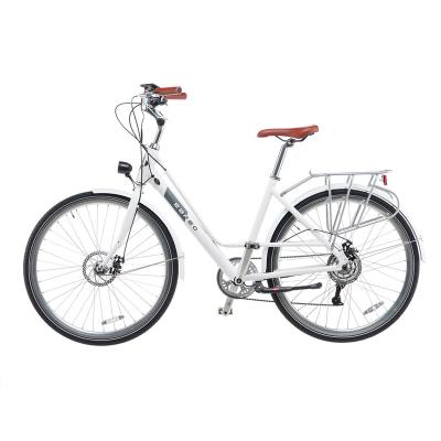 China WholesaleTop Quality Aluminum Alloy Cheap Electric City Bike 250w 36V Fast Adult Electric Bikes City for sale