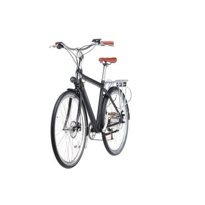 China EU stock 7 speed universal aluminum alloy urban road electric bike lithium battery adult women increasing city ebike for sale