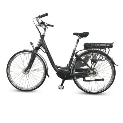 China Aluminum alloy factory European 36V/14Ah women's urban step by city ebike lithium battery recycle 7 speed 250w city electric bike for sale