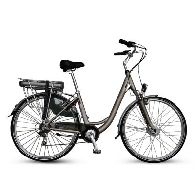 China Aluminum alloy Dutch factory directly sells 28 inch alloy electric bicycles with rear seats for urban cycling and entertainment for sale