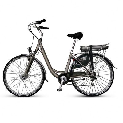 China 2021 High Quality City Bicycle Lithium Battery Aluminum Alloy Product 36v V Brake Electric Bike With Brushless Motor for sale