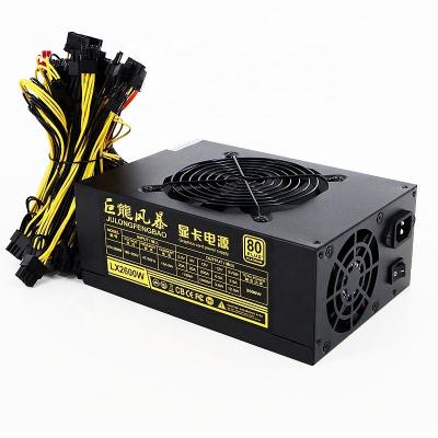 China With modular PSU power supply. PSU PC power supplies. 3600w Server Fans 3pcs Full GPU ATX 24 6+2 Pin Server PC Power Supply for sale