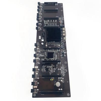 China With Radiator Spacing 67mm 8GPU HM65 847 Motherboard 8 Multi Main Board BGA1023 Display Card Slot ATX Motherboard for sale