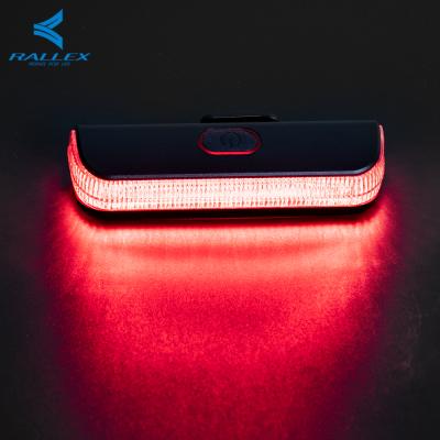 China PC+ABS RALLEX Cycling Bike Rear Light USB Rechargeable Bicycle Accessories Turn Signals LED Bicycle Tail Light Alarm for sale