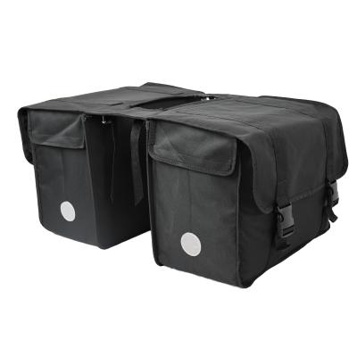 China Sports Storage Pannier Bike Bags Canvas Bag Waterproof Delivery Boxes Bicycle Frame Handlebar Rear Seat Riding Bag for sale