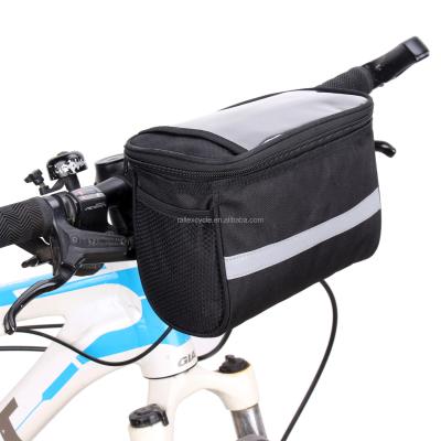 China With Viewing Window RALLEX Multifunctional High Capacity MTB Road Bike Storage Bags Waterproof Front Handlebar Touch Screen Phone Bag for sale