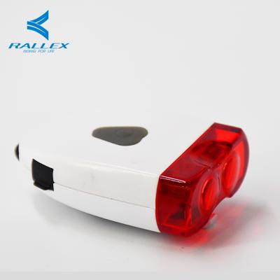 China With RALLEX Low Battery Indicator USB Bicycle Tail Light Lamp Headlight Flashlight Outdoor Rechargeable Bicycle Light Cycling for sale