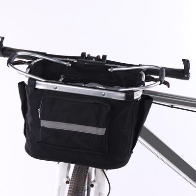 China Easy Installation and Remove Hot Selling Basket for Bicycle Bike Bicycle Basket Waterproof Front Basket Dog Carrier for sale