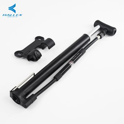 China Convenient To Carry RALLEX China Best Quality Portable Cycle Floor Bike Tires Accessories To Air Aluminum Fashion Band Mini Bicycle Pumps for sale