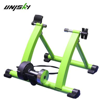 China Cycling Trainer Indoor Sports /indoor Bike Stand For Riding 6 Speed ​​Indoor Stationary Exercise Magnetic Bike Rack Resistance Trainers For Road Bikes for sale