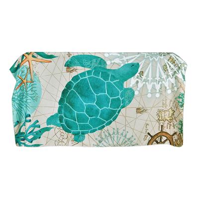 China Compressed turtle high quality beach towel is suitable for travel, swimming and outdoor sports. It is super soft and absorbent beach towel for sale