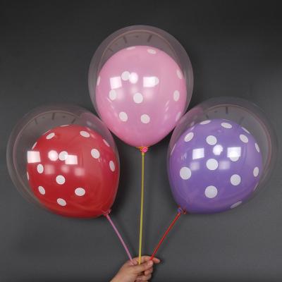 China New Cartoon Latex Balloons Ramadan Balloons Children's Latex Balloons Double Layer Around Colorful Latex Balloon for sale