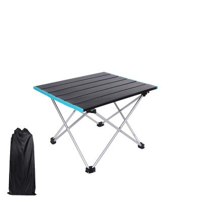 China Mid Century BBQ Camping Picnic Folding Table Top Camping Table with Stove Ready Boat Table and Chair Camping Set for sale