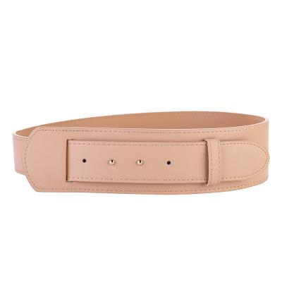 China Fashion.Casual.Business Color High Quality Custom Made Quality For Lady Designer Girdle Leather Belt Women Wide Belt for sale