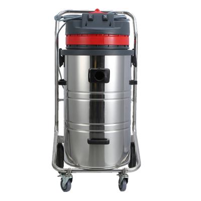 China Mid Size Hotels SC2480 Wet And Dry Industrial Vacuum Cleaner With 80L Tank Industrial Vacuum Cleaner Airflow for sale