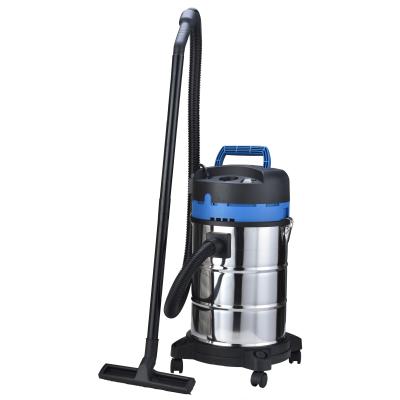 China 30L Car Stainless Steel Tank Wet And Dry Vacuum Cleaner For Hotel, Car And Commercial Use for sale