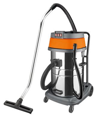 China Hotel 606-3M80 80L 3600w 3 Motors Steel Tank Wet And Dry Vacuum Cleaner for sale