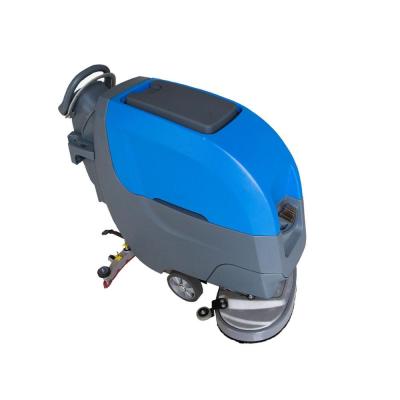 China Hotels SC55 610D Hand Push Electric Automatic Floor Scrubber Clean Machine for sale