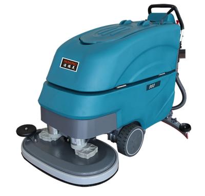 China BA860BT Hotels Electric Cordless Industrial Floor Scrubber Machine for sale