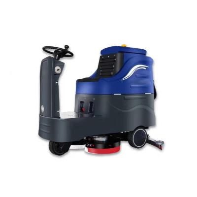 China SC120-860 Hotels Electric Floor Scrubber Concrete Floor Cleaning Scrubber Concrete Marble Machine for sale