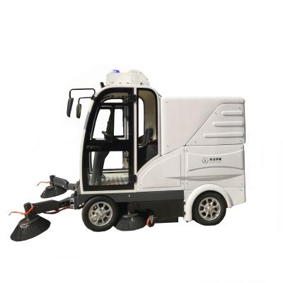 China Garment Shop SC2280F Electric Road Sweeper Machine Floor Sweeping Machine Cleaning Car for sale