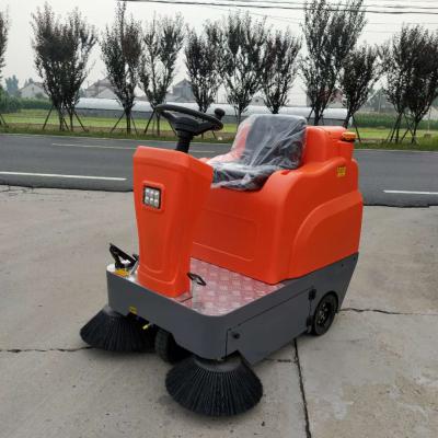 China Industrial Electric Type Double Brush Sweeper Sweeper Hotels SC1250 Premium Drive Machine for sale