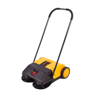 China No Power SC550 New Type Mini Hand Push Walk Behind Floor Sweeper Without Battery for sale