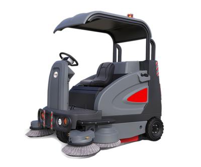 China Best Quality Drive Type Hotels Floor Sweeper With Auto - Dumping Garbage System for sale