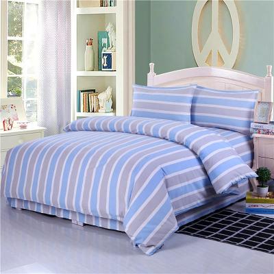 中国 Cotton Bedroom Bedding Set  Home Hotel Woven Bed Sheets Set 販売のため