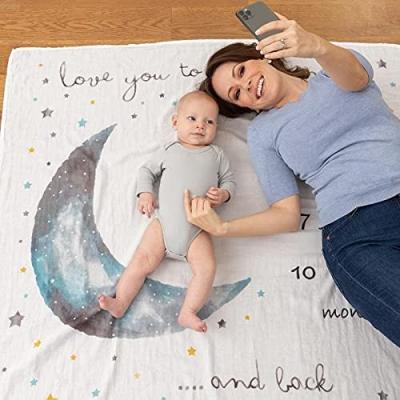 China Custom Fashion Design Infant Wrap Blanket Super Soft  Comfortable zu verkaufen