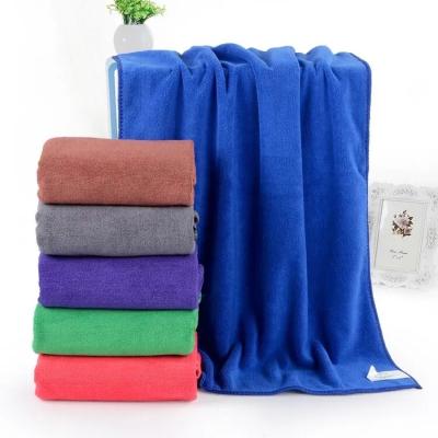 China Microfiber Cotton Bath Towel Sets Navy Blue Child  Mini Hand Towels en venta